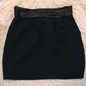 Formal High Waisted Mini Skirt